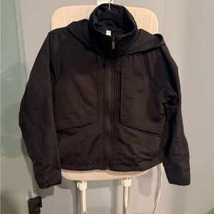 Lululemon Black Nylon Jacket with Hood